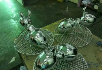 不銹鋼仿真螞蟻雕塑 酒店公園雕塑 風(fēng)景區(qū)擺件