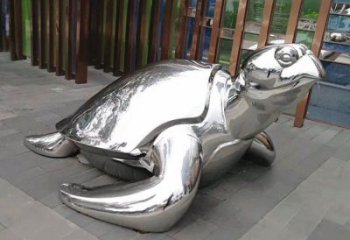 不銹鋼海龜雕塑 風景區仿真雕塑 廣場小品