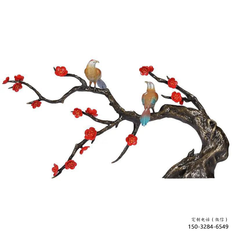 廣場喜鵲雕塑 公園仿真雕塑 抽象擺件