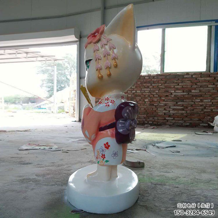 創意狐貍雕塑廠 步行街店門口雕塑 影視劇小品