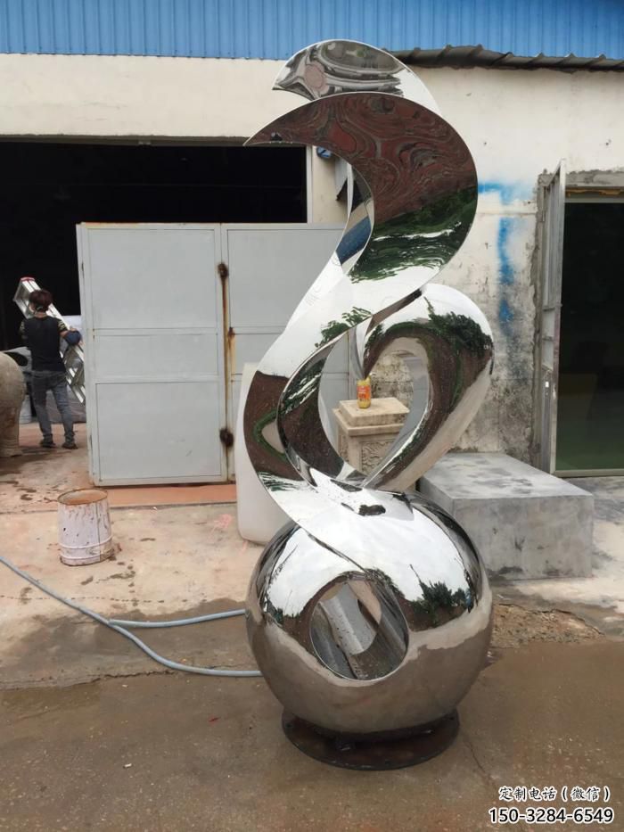 酒店鳥類雕塑，仿真主題，網格工藝