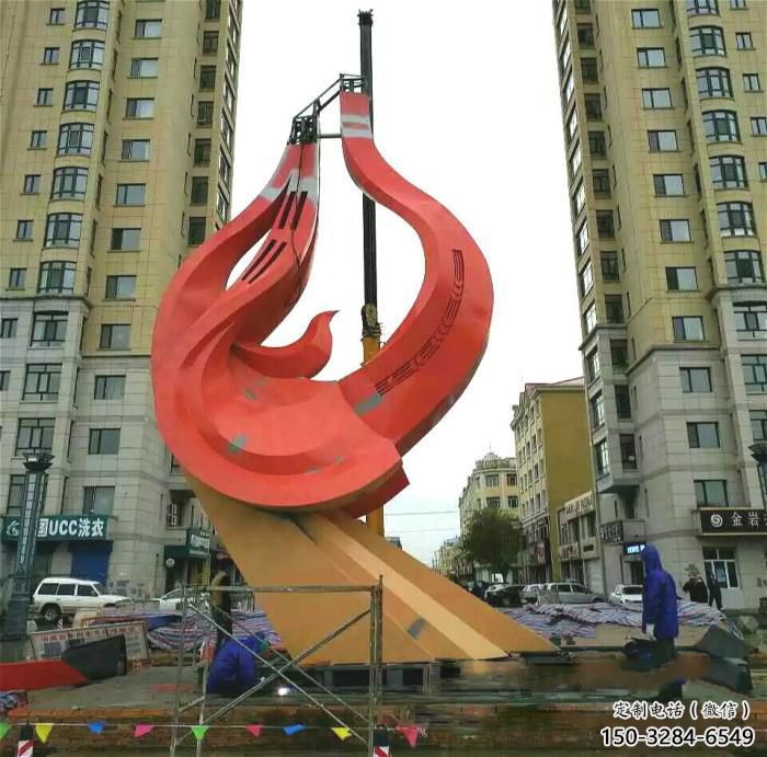 酒店鳥類雕塑，家禽主題，鍍銅工藝