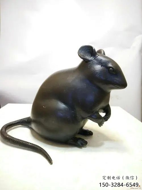 老鼠雕塑，鍍銅海洋雕塑，鍍銅工藝