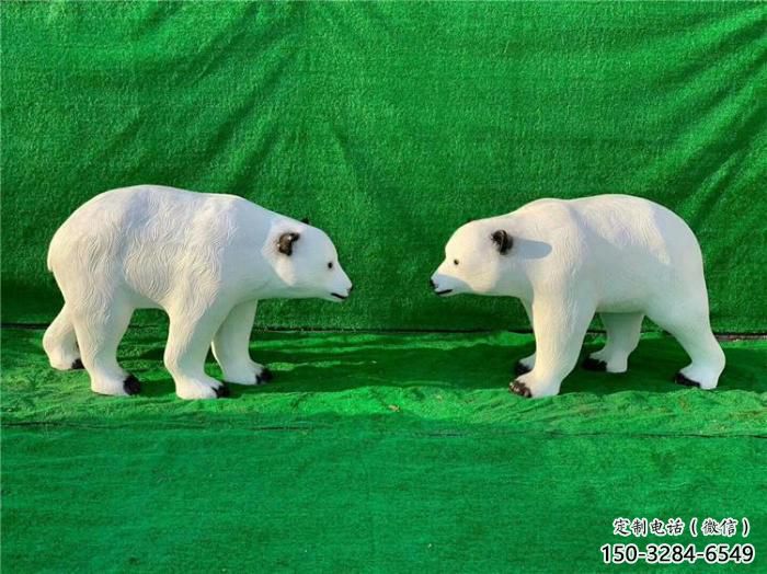 房地產(chǎn)狗熊雕塑，仿古動漫雕塑，噴砂制造