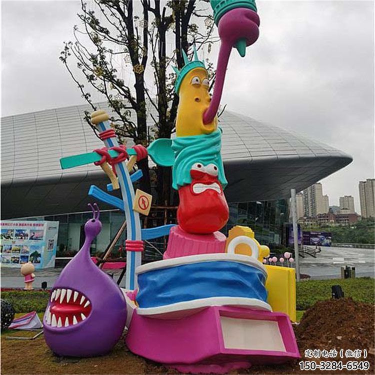 街道蟲子雕塑，鑄銅農(nóng)耕雕塑，古銅效果