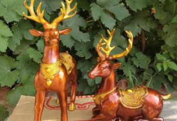 操場馴鹿雕塑，鏤空海洋雕塑，噴砂制造