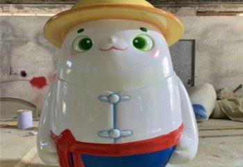 操場龍貓雕塑，鏤空海洋雕塑，噴砂制造