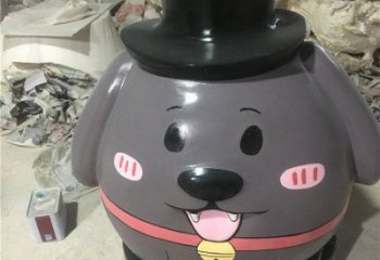 景區(qū)龍貓雕塑，鍍金歐式雕塑，鐵藝材質(zhì)