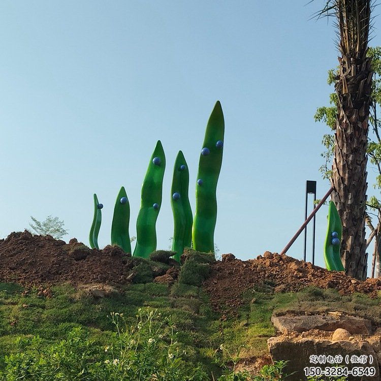 園林珊瑚雕塑，噴漆運動雕塑，彩繪形式
