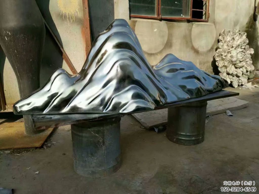 廣場假山雕塑，公園水景雕塑，抽象效果