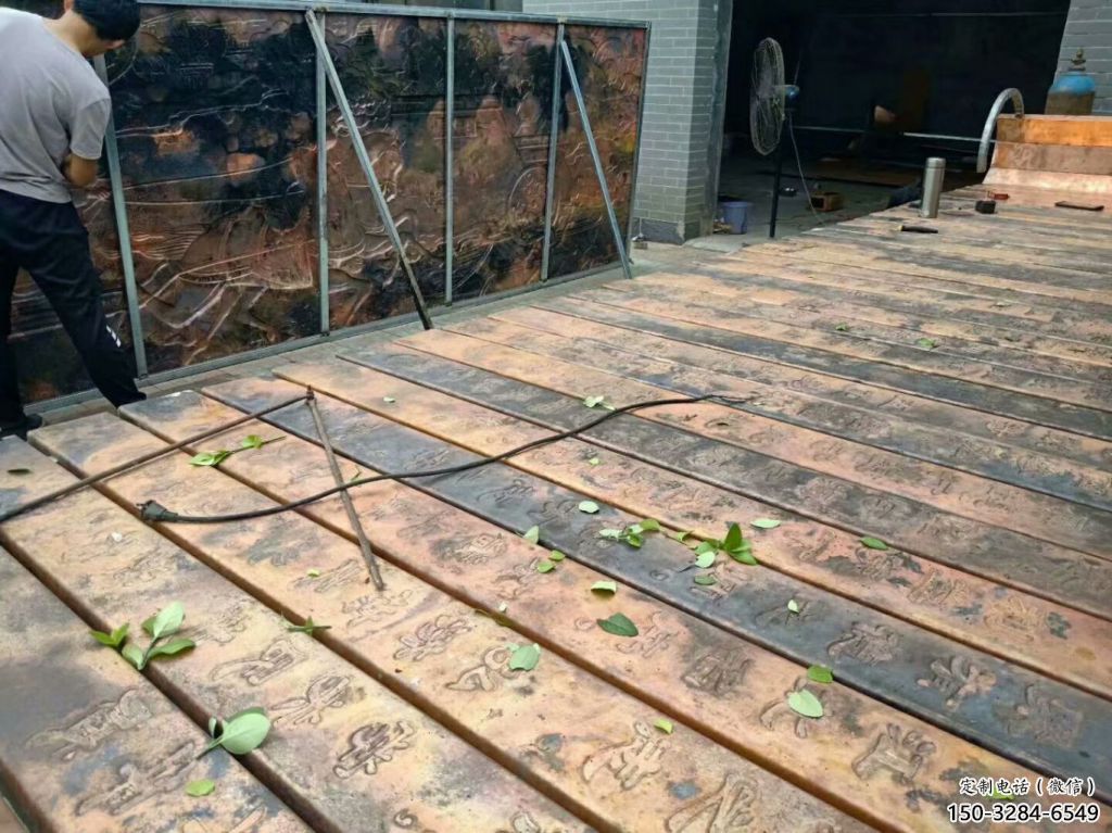 戶外書卷雕塑，鍍金歐式雕塑，鍍金工藝