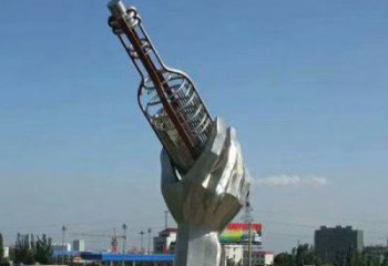 街道酒瓶雕塑 現(xiàn)代景觀擺件 彩繪雕塑