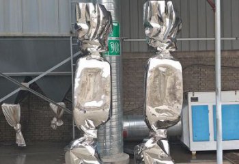 大門口糖果雕塑 發光公園小品 仿真雕塑