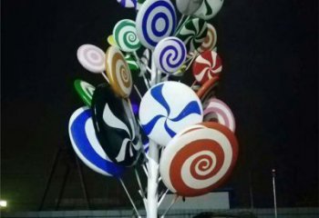 園林糖果雕塑 大型景觀小品 中式雕塑
