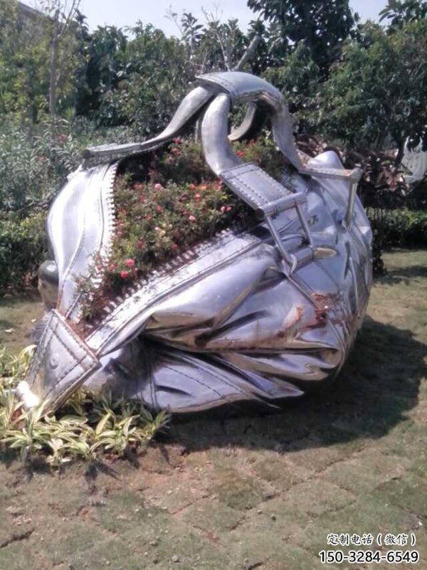 景觀包包雕塑 剪影景觀小品 商業(yè)街雕塑