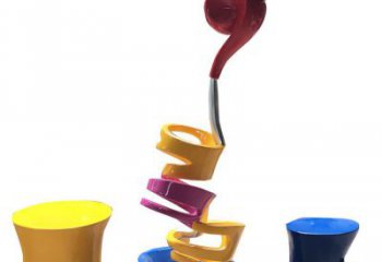 大門口懸壺雕塑 發(fā)光公園小品 仿真雕塑