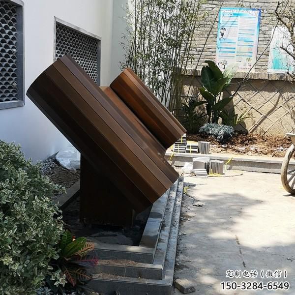 公園書形雕塑 創意企業擺件 美陳雕塑