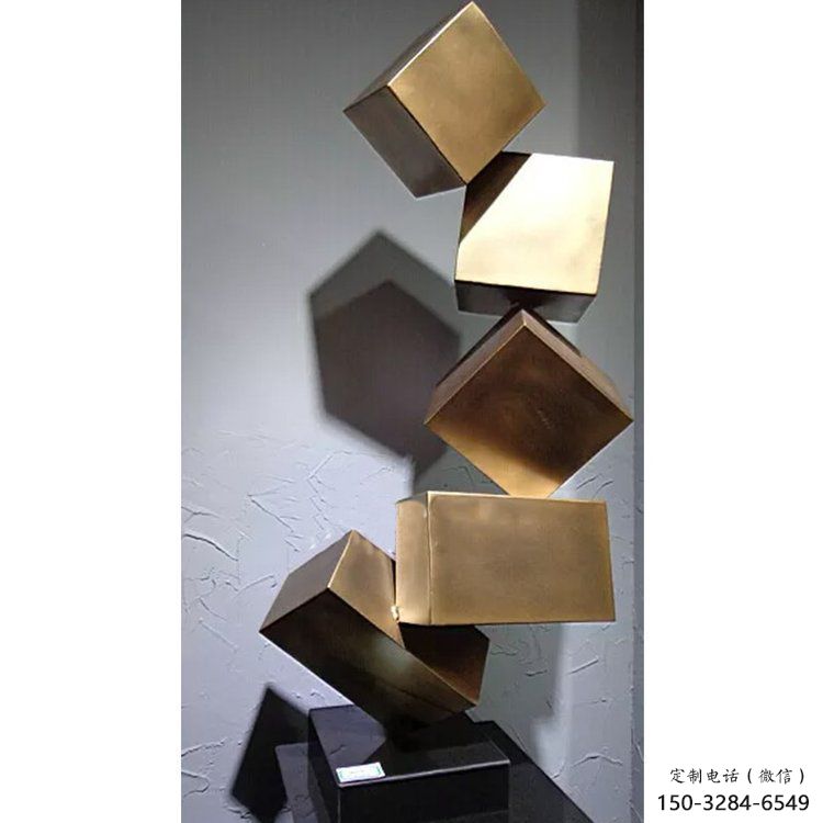 大型積木雕塑 歐式步行街擺件 彩繪雕塑