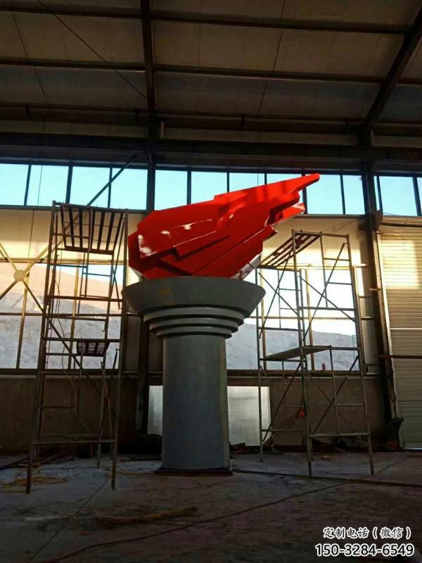 大型火炬雕塑 歐式步行街?jǐn)[件 彩繪雕塑