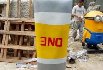 彩繪牙膏雕塑 園林牙膏雕塑 標(biāo)識(shí)主題小品