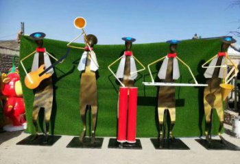 酒店音符雕塑 景觀美陳小品 現(xiàn)代雕塑