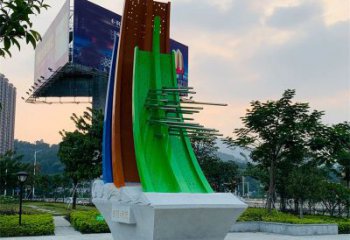 酒店帆船雕塑，鍍金歐式雕塑，仿古擺件