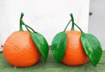 檸檬雕塑，水果仿真擺件，公園廣場雕塑 (28)