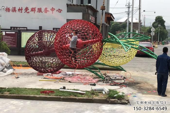 商業街楊梅雕塑 售樓處雕塑 水果擺件