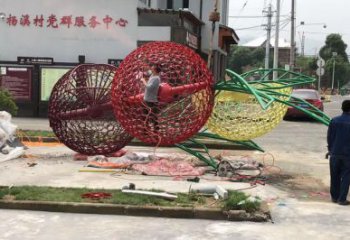 商業街楊梅雕塑 售樓處雕塑 水果擺件