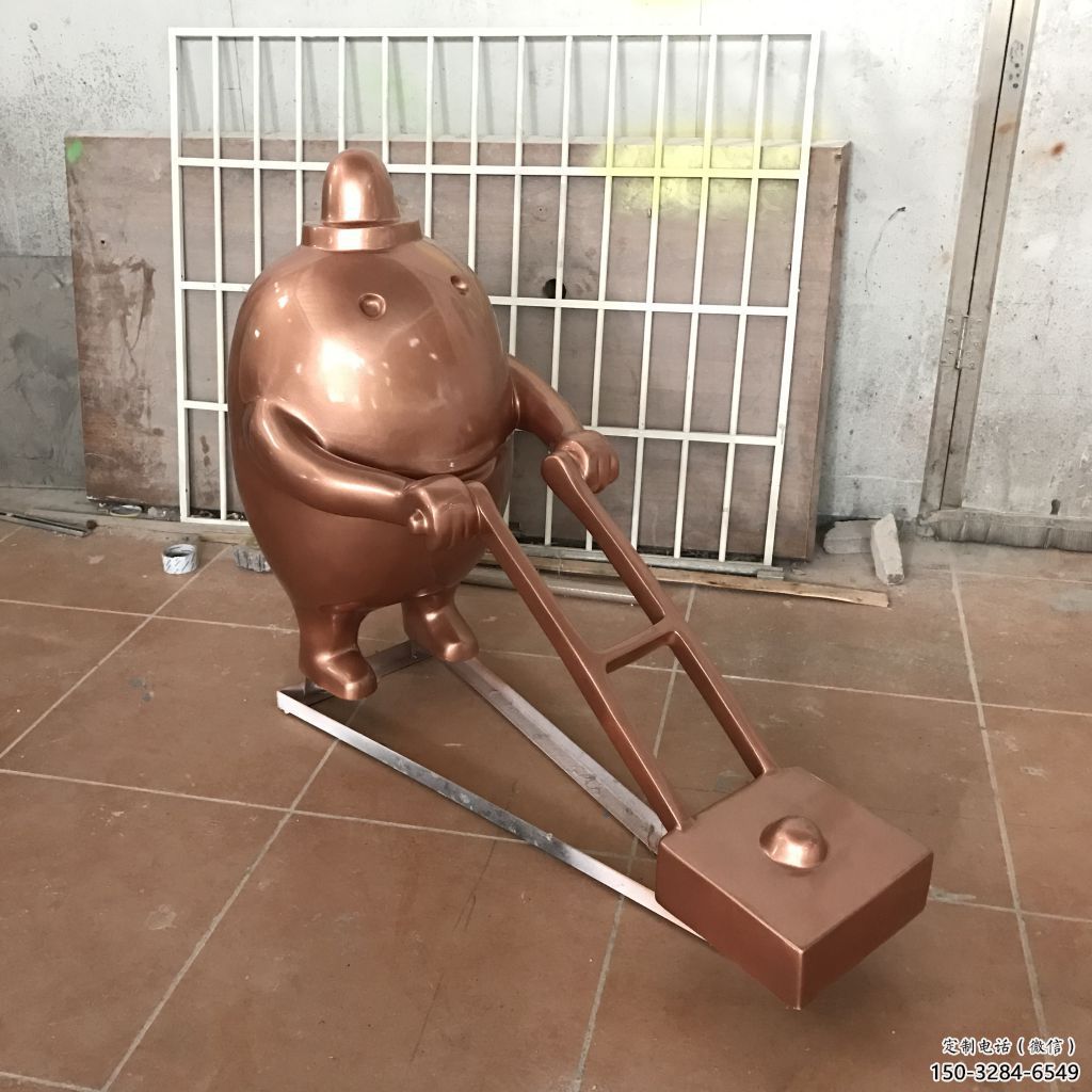 抽象土豆雕塑 店門口彩繪雕塑 步行街?jǐn)[件