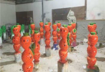 仿真蘿卜雕塑 酒店公園雕塑 風(fēng)景區(qū)擺件