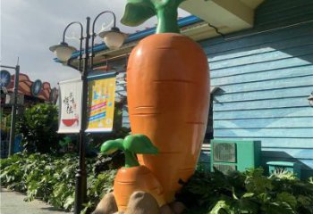 景觀蘿卜雕塑 仿真景觀蔬菜雕塑 商業(yè)街雕塑