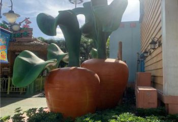 園林蘿卜雕塑 風景區仿真雕塑 廣場小品