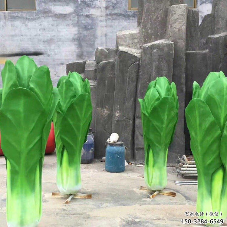 酒店菜花雕塑 庭院仿真雕塑 彩繪小品