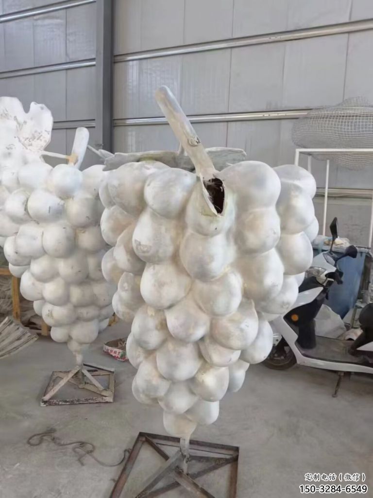 商業街葡萄雕塑 售樓處雕塑 水果擺件