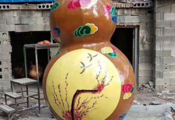 仿真葫蘆雕塑 店門口園林雕塑 瓜果小品
