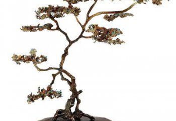 松樹雕塑 仿真景觀植物雕塑 烤漆大樹雕塑