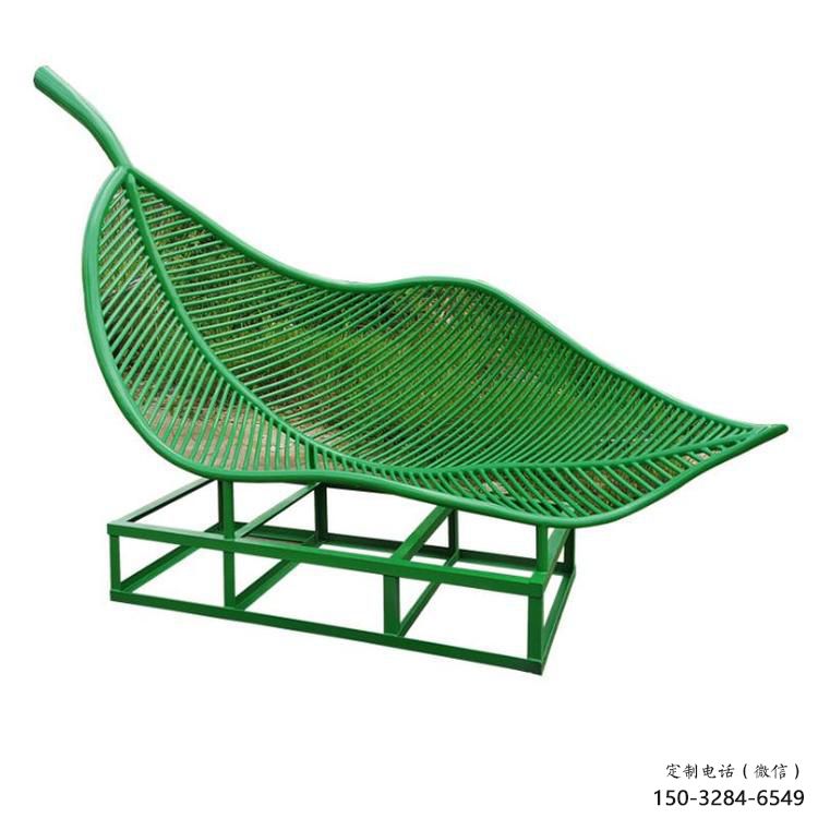 別墅區樹葉雕塑 大型別墅區植物雕塑 剪影花卉雕塑