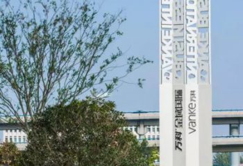 別墅區精神堡壘雕塑 大型別墅區文化雕塑 剪影標識雕塑