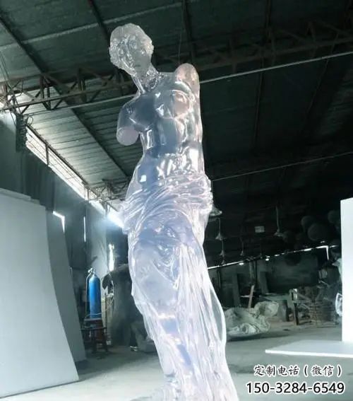 噴漆維納斯雕塑 中式村口西方雕塑 草地肖像雕塑