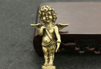 街道丘比特雕塑 現代景觀肖像雕塑 彩繪歐式雕塑