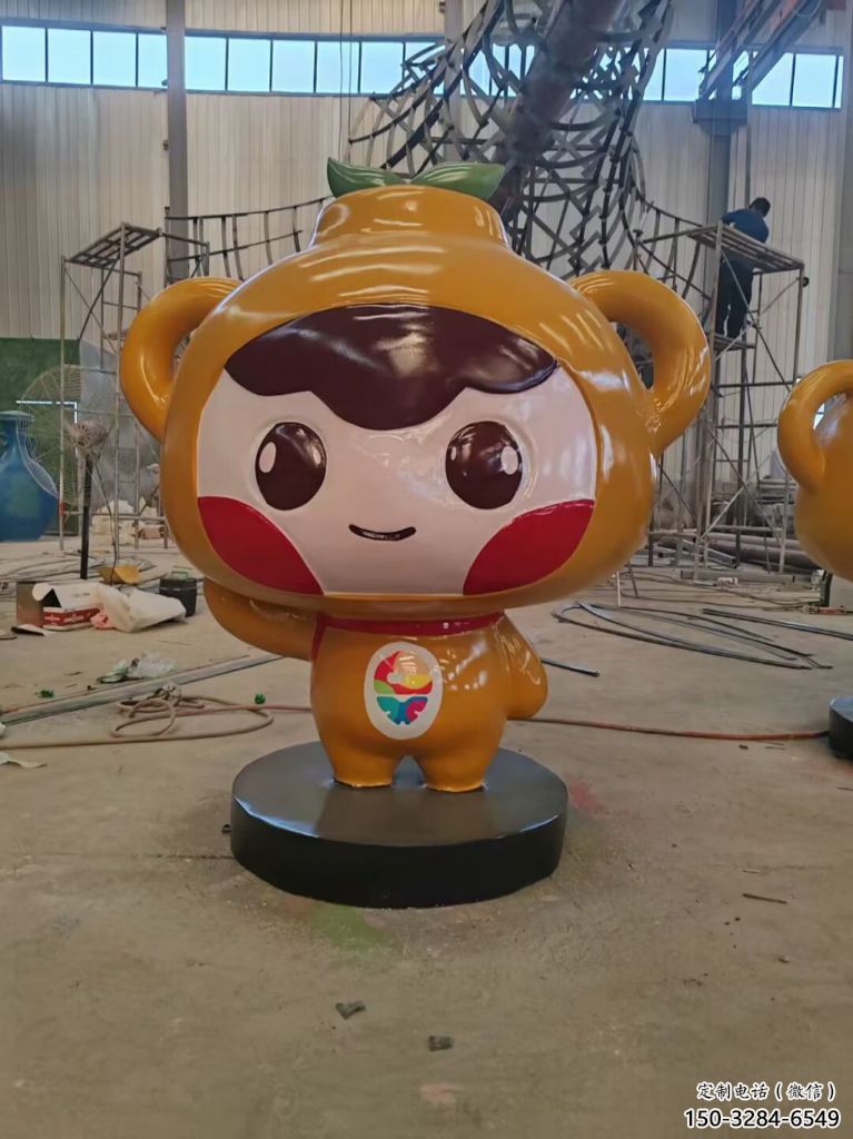 彩繪娃娃雕塑 大型城市雕塑 商業街擺件