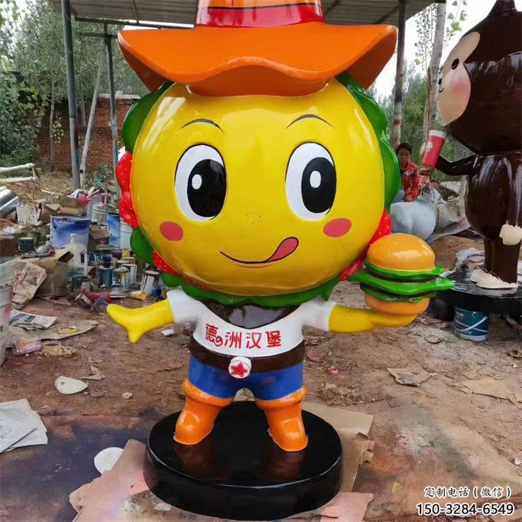 售樓處玩偶雕塑 商業街雕塑 卡通擺件