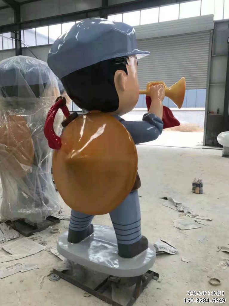 公園交警雕塑 創(chuàng)意企業(yè)軍人雕塑 美陳士兵雕塑