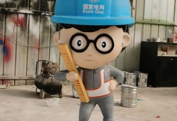 建筑工人雕塑 景觀美陳民俗雕塑 現代勞動雕塑