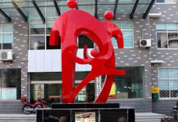 噴漆母親雕塑 中式村口女人雕塑 草地肖像雕塑