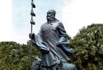 大型船夫雕塑 步行街民俗雕塑 漁業擺件