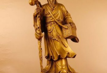 華佗雕塑 彩繪剪紙名醫(yī)雕塑 現(xiàn)代藥王雕塑