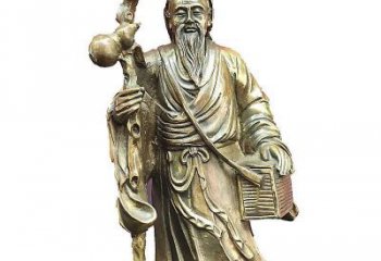 園林華佗雕塑 大型名醫(yī)雕塑 中式藥王雕塑