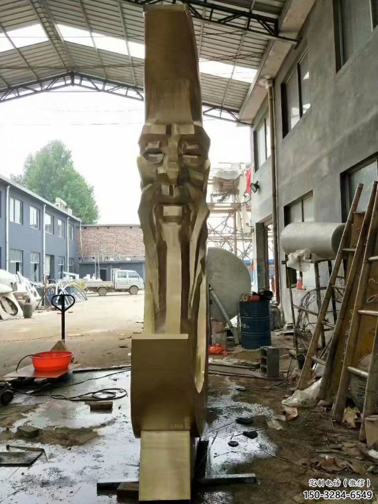 大型月老雕塑 仿真景觀擺件 黃銅神話雕塑